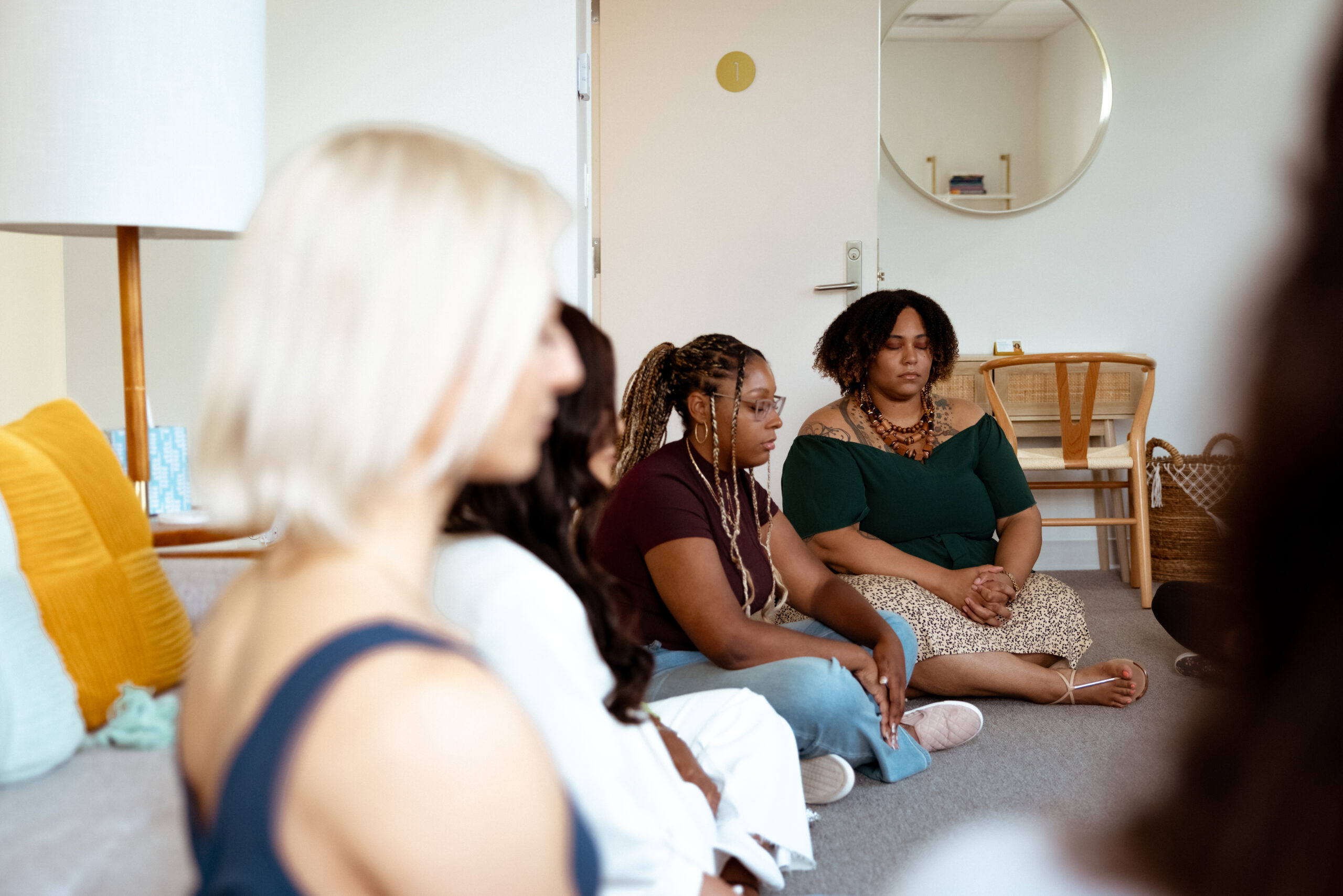 Grace Therapy and Wellness Center women in circle image